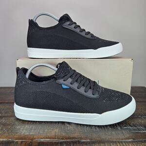 Vessi Weekend Sneaker Womens Size 11 Waterproof Shoes Asphalt Black White Men 10